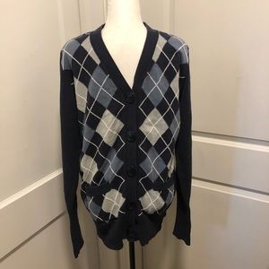 Men’s winter Roots cardigan size large